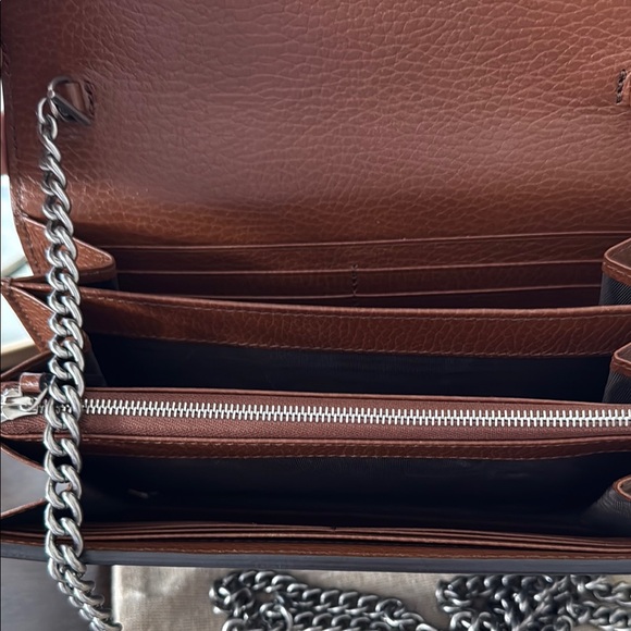 Gucci Blue and Brown Wallet with Signature Design - Picture 4 of 7